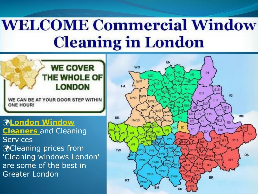 london window cleaners and cleaning services
