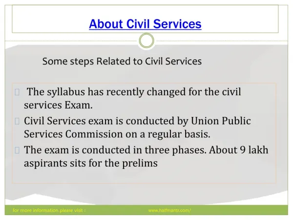 Civil Services is the most prestigious exam