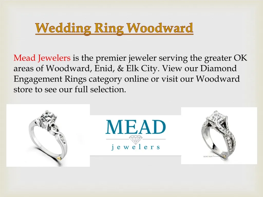 wedding ring woodward