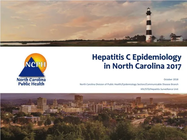 Hepatitis C Epidemiology in North Carolina 2017