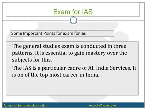 All you wanted to know about exam for ias