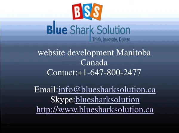 Website development Manitoba – increase your online trends