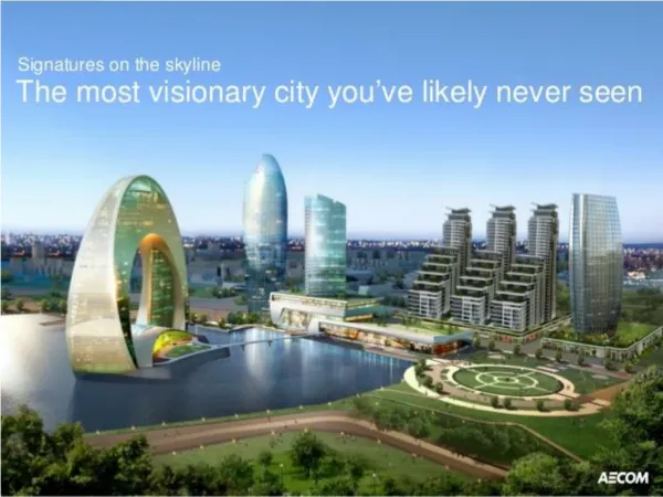Baku — signatures on the skyline