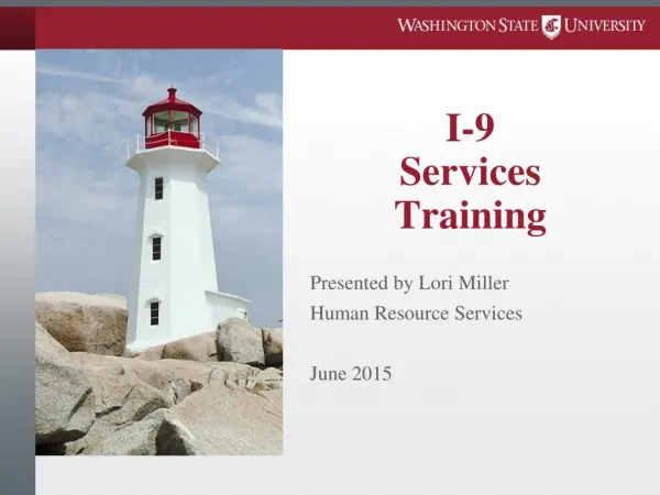 I-9 Services Training