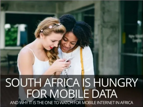 South Africa mobile consumer trends