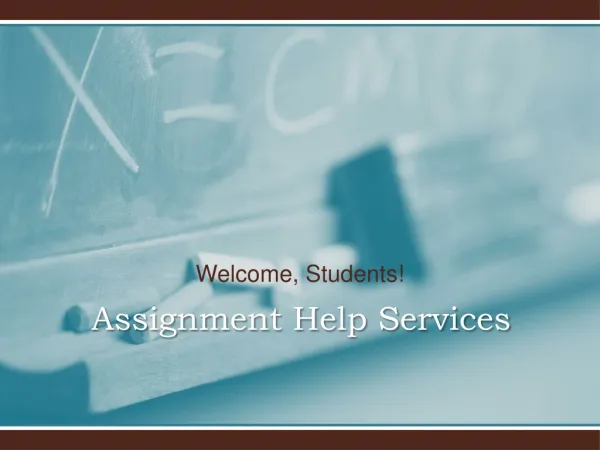 Assignment services