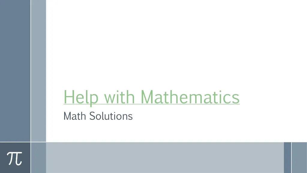 help with mathematics