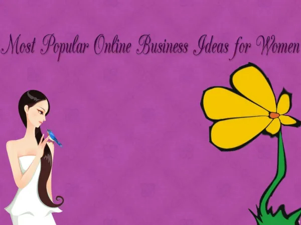 Most Popular Online Business Ideas for Women