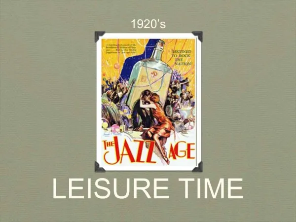 LEISURE TIME