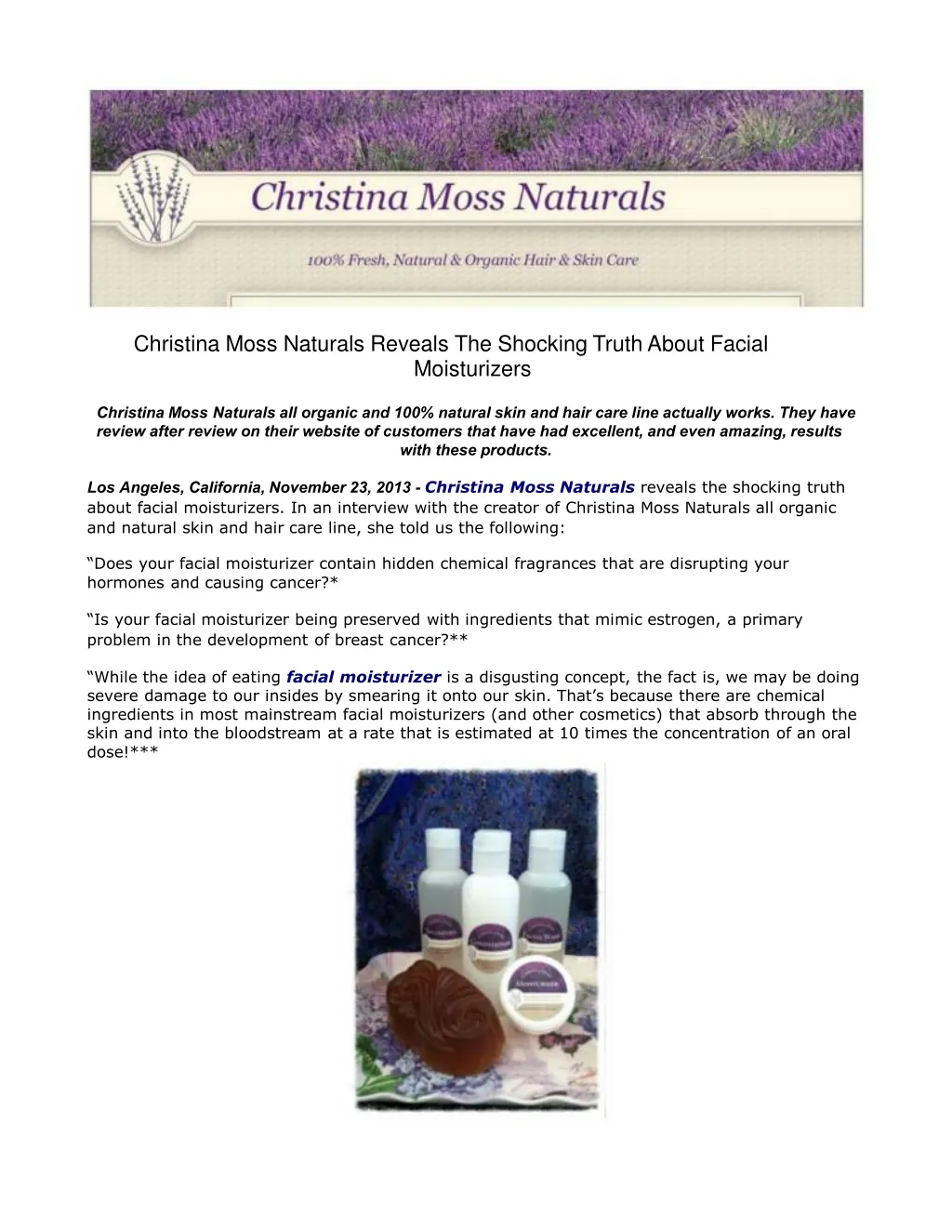 christina moss naturals reveals the shocking