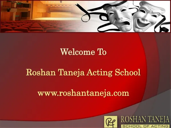 Acting School - Film Acting, Bollywood Acting, Drama School