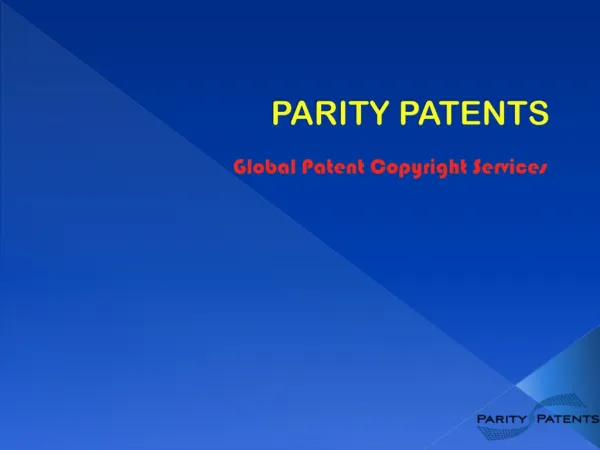 Global Patent Copyright Services