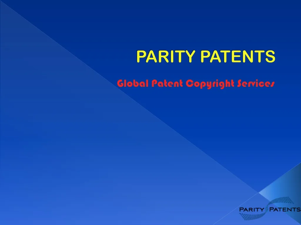 parity patents