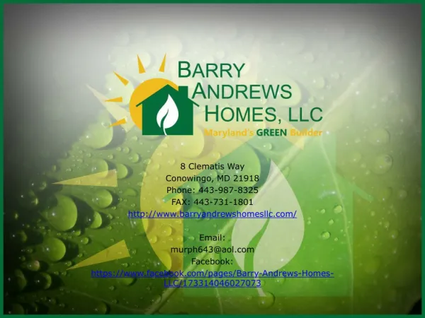 Home Builders Cecil County