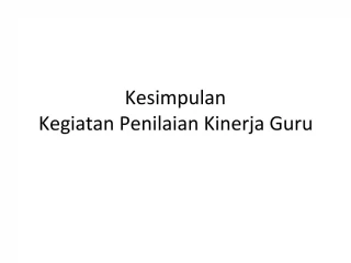 PPT - PENILAIAN KINERJA GURU PowerPoint Presentation, Free Download ...