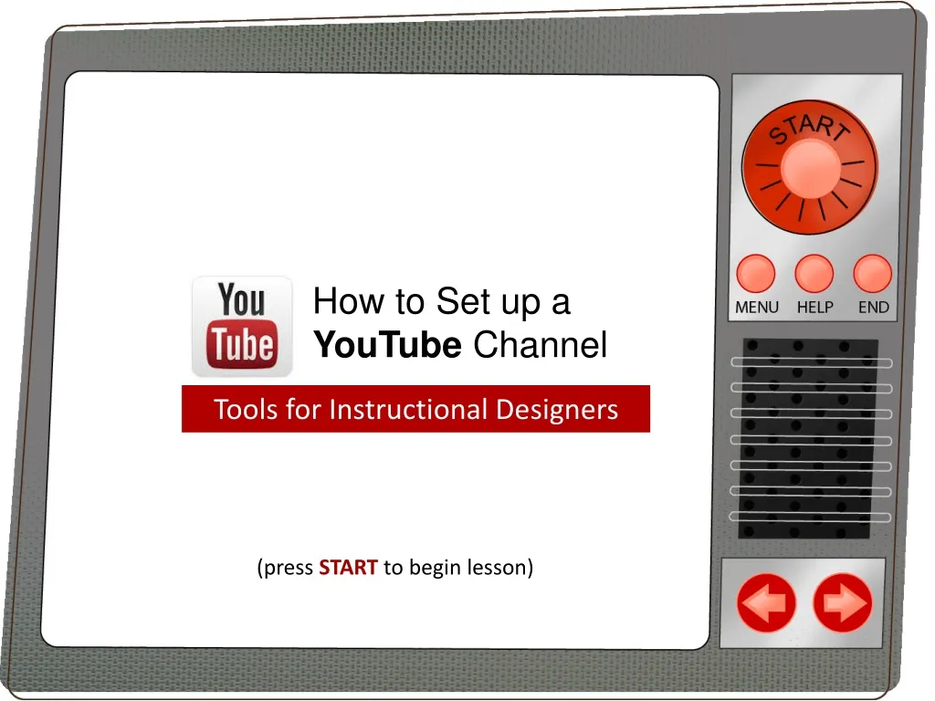 how to set up a youtube channel