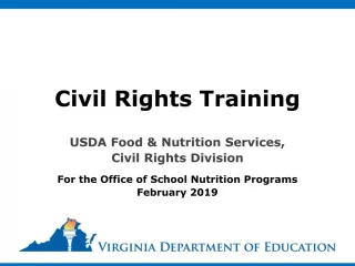 Civil Rights Training - slide 1
