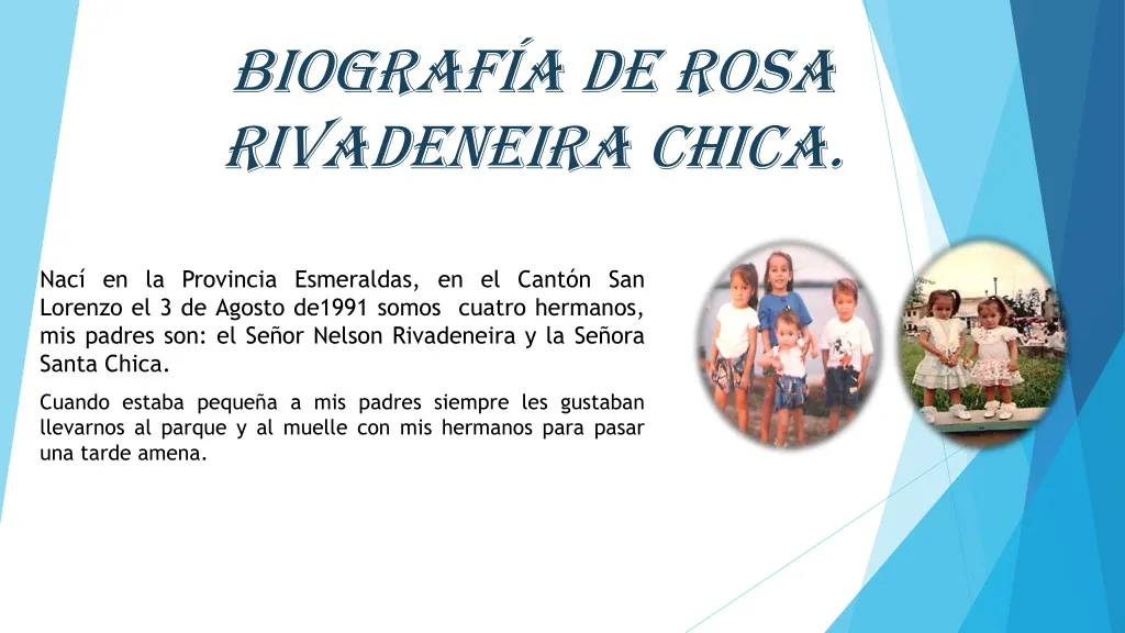 biograf a de rosa rivadeneira chica