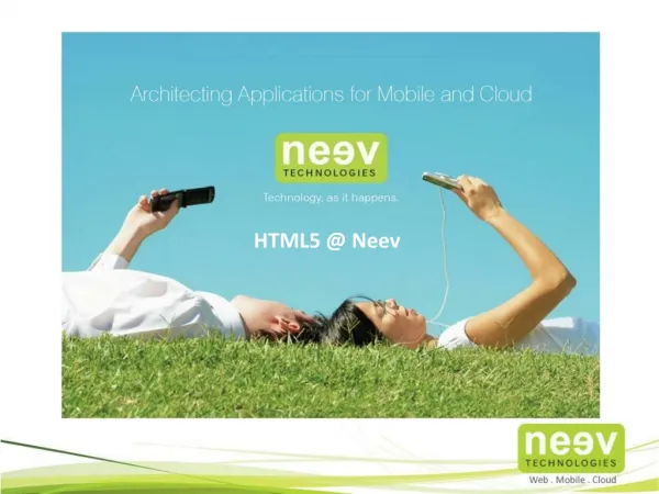 HTML 5 @Neev