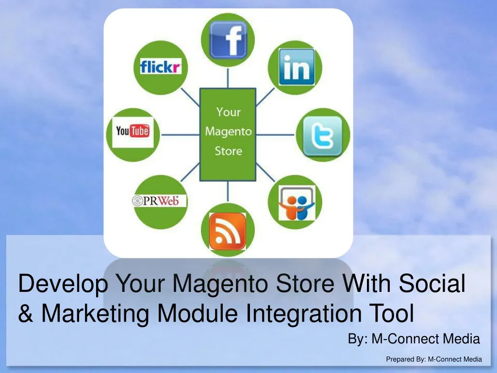 develop your magento store with social marketing