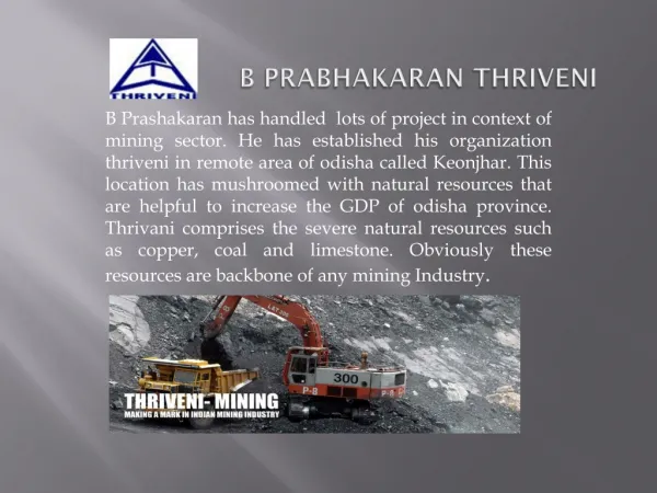 B Prabhakaran Thriveni