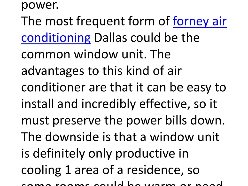 guide to power efficient air conditioning units