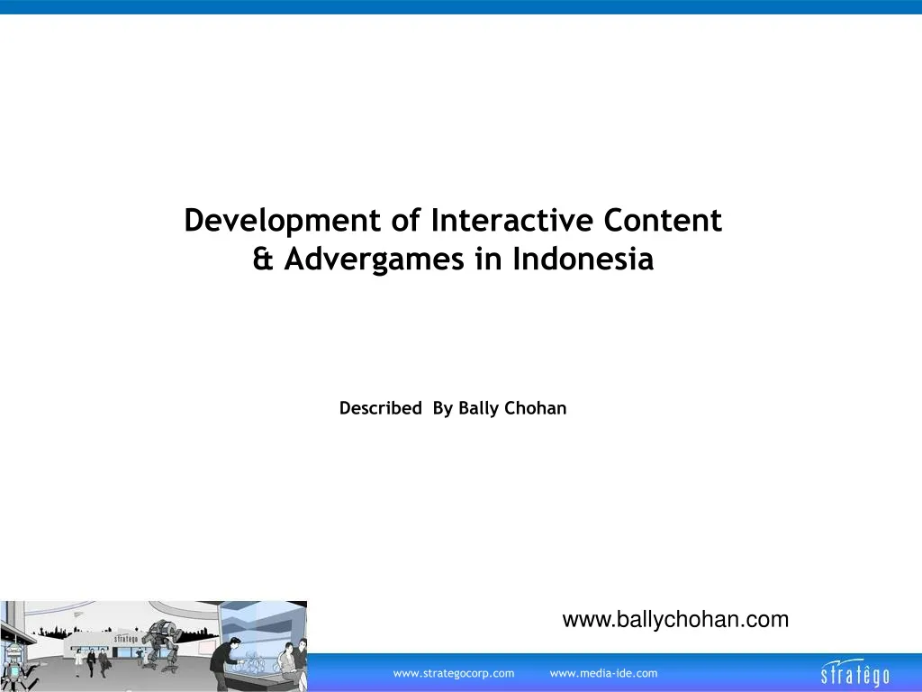 development of interactive content advergames in indonesia