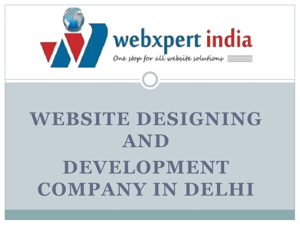 website designing and development company in delhi