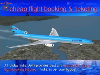 cheap flight booking - slide 1