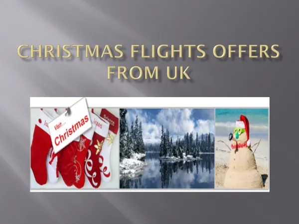 Christmas cheap airfare