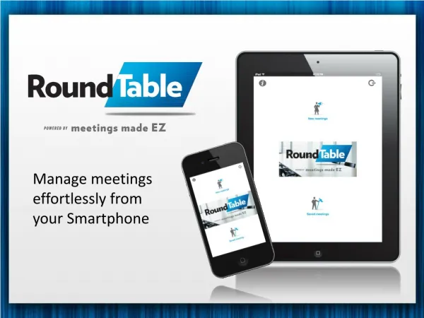 RoundTable APP Powered by Meetings Made EZ