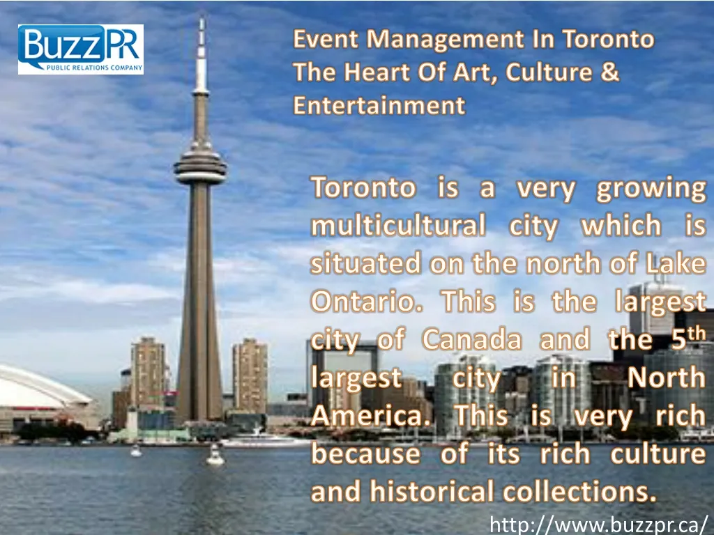 event management in toronto the heart