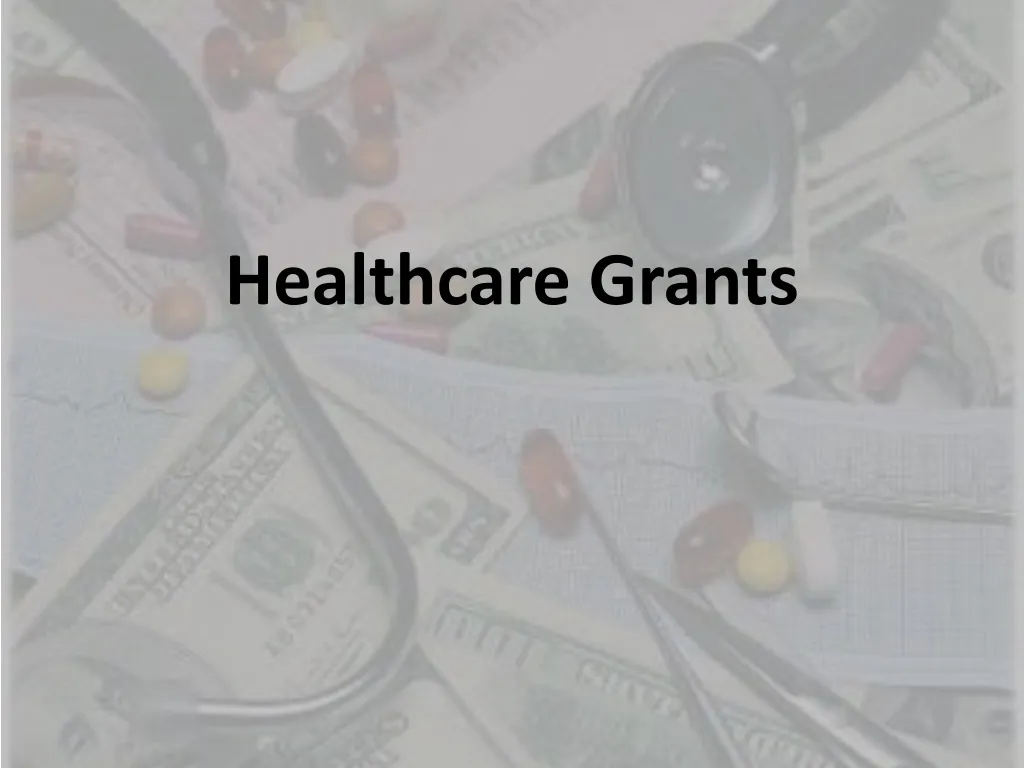 healthcare grants