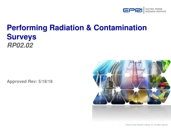 Performing Radiation &amp; Contamination Surveys RP02.02