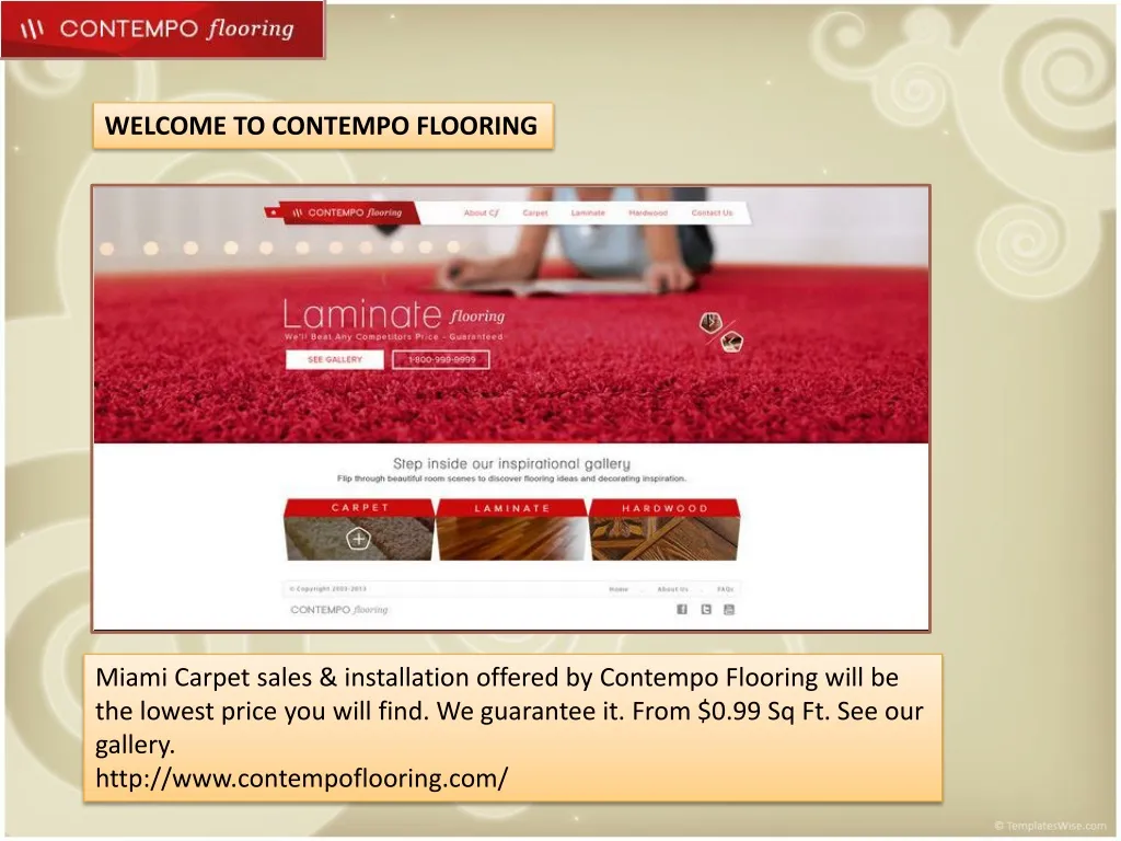 welcome to contempo flooring