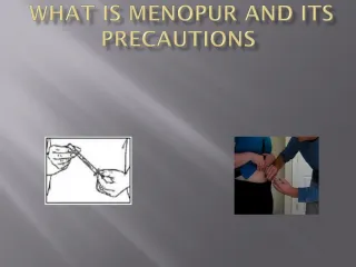 Menopur - slide 1