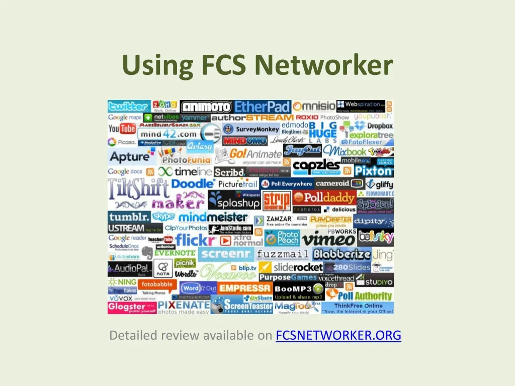 using fcs networker