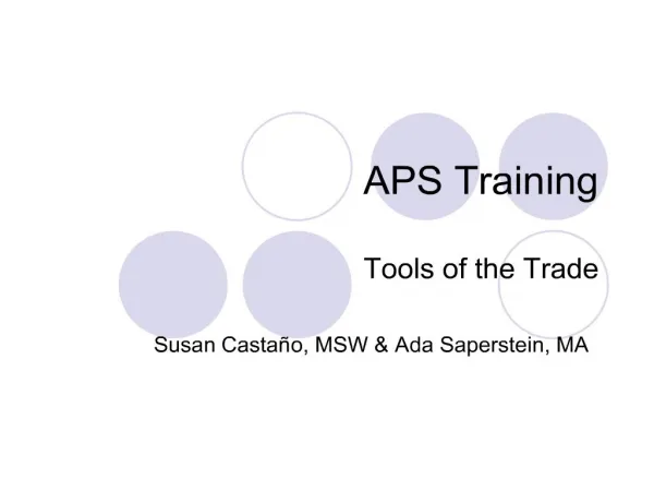 aps training