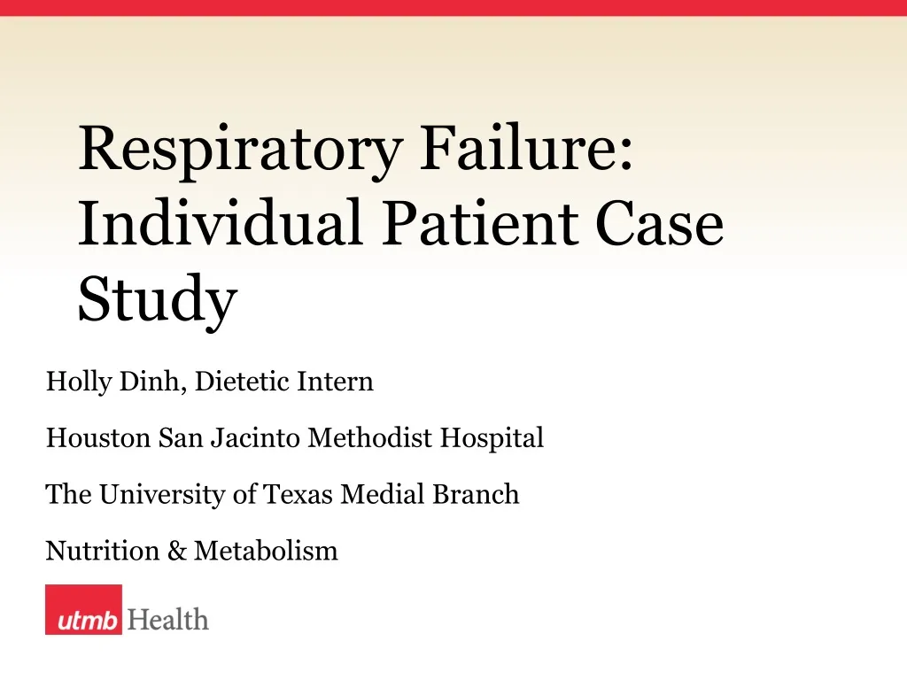 respiratory failure individual patient case study