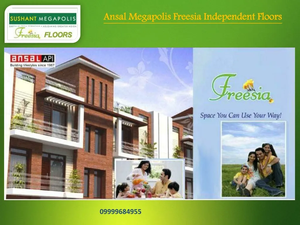 ansal megapolis freesia independent floors