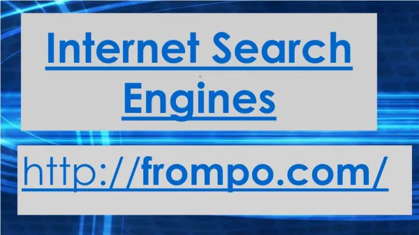 internet search engines