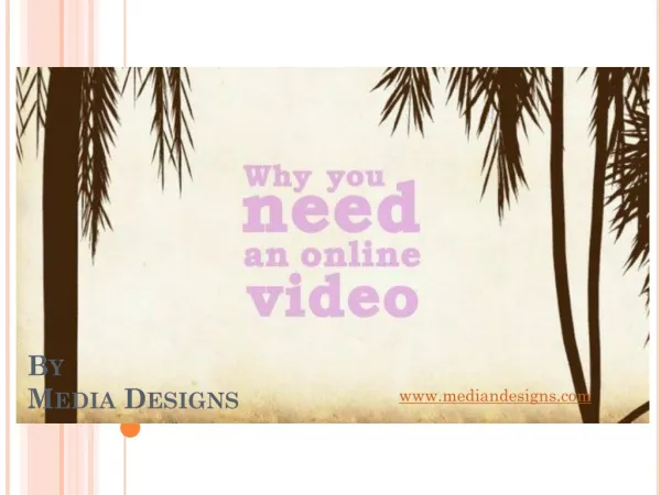 Why online videos for your business