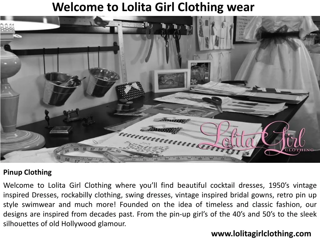 welcome to lolita girl clothing wear