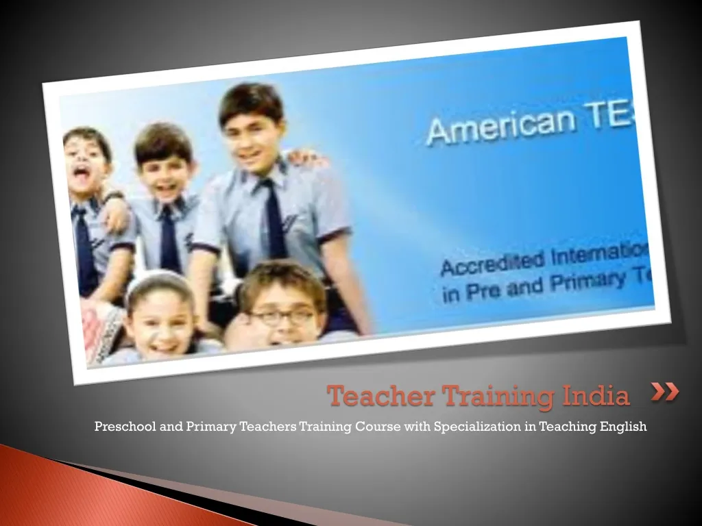 teacher training india