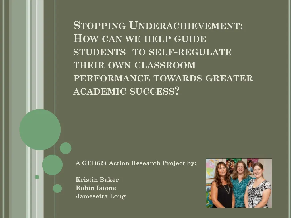 stopping underachievement how can we help guide