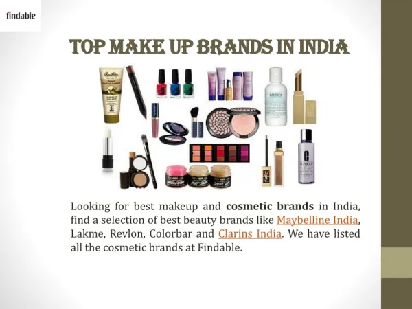 Top Beauty care brands in India