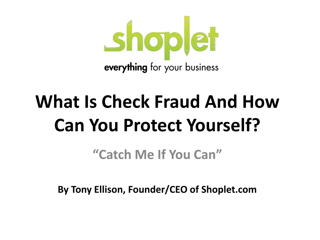 what is check fraud and how can you protect yourself