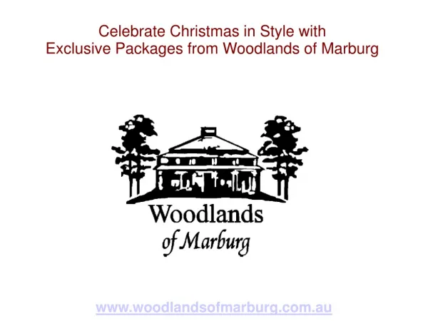 Celebrate Christmas in Style with Exclusive Packages from Wo