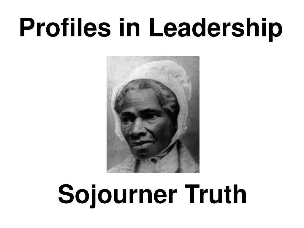 profiles in leadership