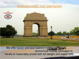 best domestic tour packages